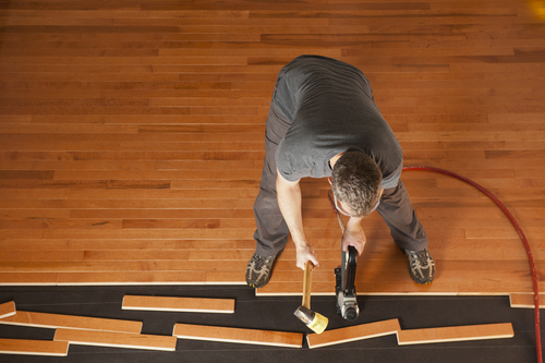 Hardwood floor refinishing done by professionals meet standards.